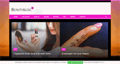 Desktop Screenshot of beautyblog.nl