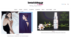 Desktop Screenshot of beautyblog.gr